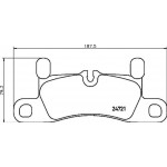 Brembo Σετ τακάκια, Δισκόφρενα - P 65 030