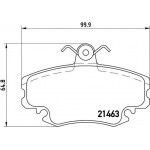 Brembo Σετ τακάκια, Δισκόφρενα - P 68 008