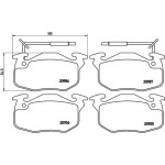 Brembo Σετ τακάκια, Δισκόφρενα - P 68 010