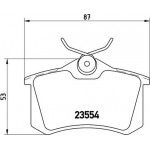 Brembo Σετ τακάκια, Δισκόφρενα - P 68 024