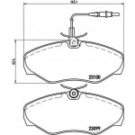 Brembo Σετ τακάκια, Δισκόφρενα - P 68 026