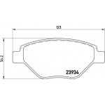 Brembo Σετ τακάκια, Δισκόφρενα - P 68 031