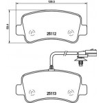 Brembo Σετ τακάκια, Δισκόφρενα - P 68 063