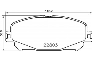 Brembo Σετ τακάκια, Δισκόφρενα - P 68 071
