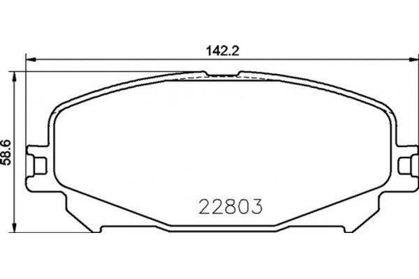 Brembo Σετ τακάκια, Δισκόφρενα - P 68 071