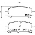 Brembo Σετ τακάκια, Δισκόφρενα - P 78 011