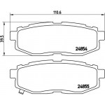 Brembo Σετ τακάκια, Δισκόφρενα - P 78 018