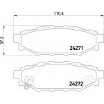 Brembo Σετ τακάκια, Δισκόφρενα - P 78 020