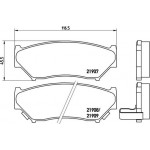 Brembo Σετ τακάκια, Δισκόφρενα - P 79 008