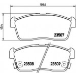 Brembo Σετ τακάκια, Δισκόφρενα - P 79 012