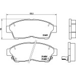 Brembo Σετ τακάκια, Δισκόφρενα - P 83 034