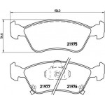 Brembo Σετ τακάκια, Δισκόφρενα - P 83 041