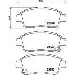 Brembo Σετ τακάκια, Δισκόφρενα - P 83 050