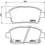 Brembo Σετ τακάκια, Δισκόφρενα - P 83 051