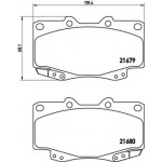 Brembo Σετ τακάκια, Δισκόφρενα - P 83 069