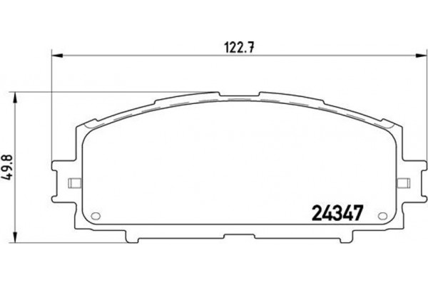 Brembo Σετ τακάκια, Δισκόφρενα - P 83 086