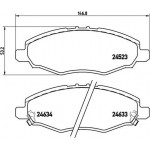 Brembo Σετ τακάκια, Δισκόφρενα - P 83 094