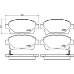 Brembo Σετ τακάκια, Δισκόφρενα - P 83 097