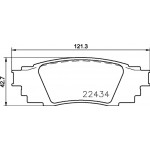 Brembo Σετ τακάκια, Δισκόφρενα - P 83 160
