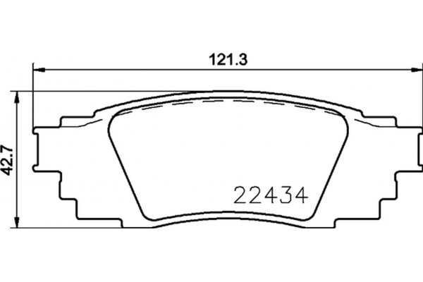 Brembo Σετ τακάκια, Δισκόφρενα - P 83 160