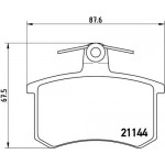 Brembo Σετ τακάκια, Δισκόφρενα - P 85 013