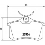 Brembo Σετ τακάκια, Δισκόφρενα - P 85 020X