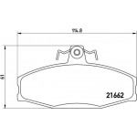 Brembo Σετ τακάκια, Δισκόφρενα - P 85 022