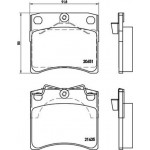 Brembo Σετ τακάκια, Δισκόφρενα - P 85 027