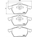 Brembo Σετ τακάκια, Δισκόφρενα - P 85 036