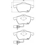 Brembo Σετ τακάκια, Δισκόφρενα - P 85 037