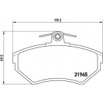 Brembo Σετ τακάκια, Δισκόφρενα - P 85 042