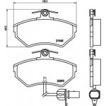 Brembo Σετ τακάκια, Δισκόφρενα - P 85 044