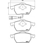 Brembo Σετ τακάκια, Δισκόφρενα - P 85 045