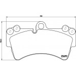 Brembo Σετ τακάκια, Δισκόφρενα - P 85 065