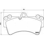 Brembo Σετ τακάκια, Δισκόφρενα - P 85 065