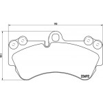 Brembo Σετ τακάκια, Δισκόφρενα - P 85 069