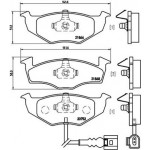 Brembo Σετ τακάκια, Δισκόφρενα - P 85 071