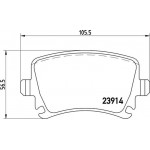 Brembo Σετ τακάκια, Δισκόφρενα - P 85 095