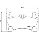 Brembo Σετ τακάκια, Δισκόφρενα - P 85 103