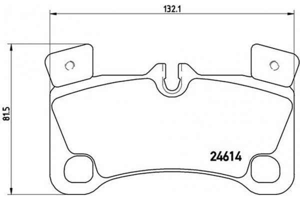 Brembo Σετ τακάκια, Δισκόφρενα - P 85 103