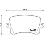 Brembo Σετ τακάκια, Δισκόφρενα - P 85 108