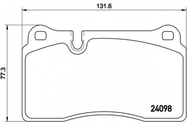 Brembo Σετ τακάκια, Δισκόφρενα - P 85 110