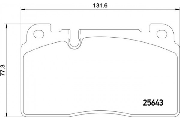 Brembo Σετ τακάκια, Δισκόφρενα - P 85 122