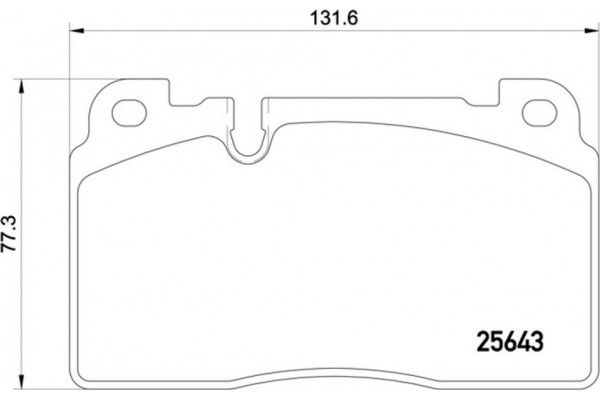 Brembo Σετ τακάκια, Δισκόφρενα - P 85 122