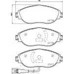 Brembo Σετ τακάκια, Δισκόφρενα - P 85 144