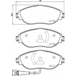 Brembo Σετ τακάκια, Δισκόφρενα - P 85 144