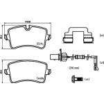 Brembo Σετ τακάκια, Δισκόφρενα - P 85 150