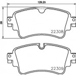 Brembo Σετ τακάκια, Δισκόφρενα - P 85 154