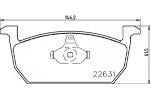 Brembo Σετ τακάκια, Δισκόφρενα - P 85 167