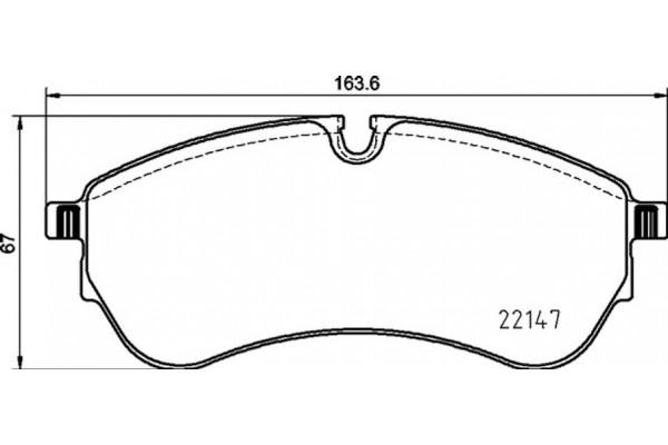 Brembo Σετ τακάκια, Δισκόφρενα - P 85 169